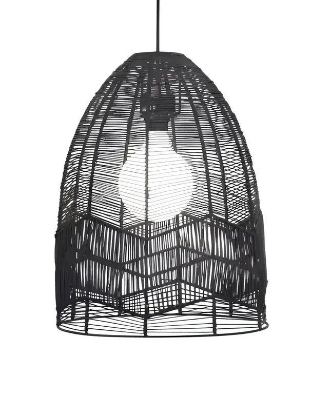 Serang DIY Pendant Black Rattan Cane - OL64457BK