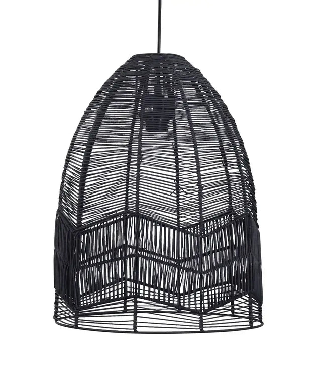 Serang DIY Pendant Black Rattan Cane - OL64457BK