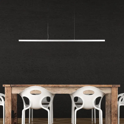 Oriel Shard CCT - 1500mm White Slimline LED Pendant - Home & Garden > Lighting > Ceiling Lights