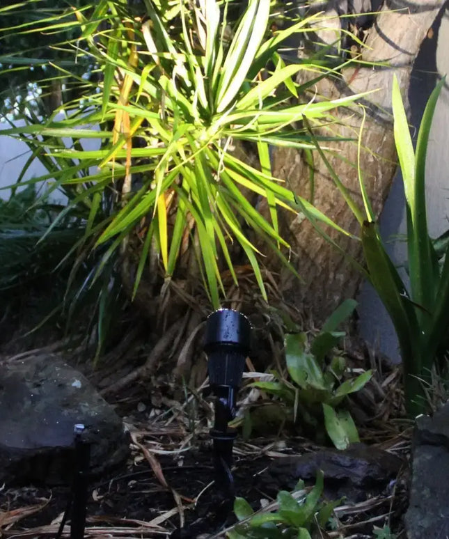 Oriel Thax 12V Garden Spike Light | Outdoor Hooded Spot Light IP54 - Home & Garden > Lighting > Outdoor Lights - Oriel Lighting