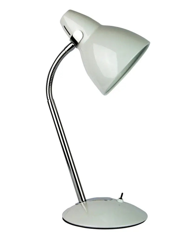 Oriel Trax Gooseneck Desk Lamp - Classic Metal Task Light - Home & Garden > Lighting > Table Lamps - Oriel Lighting
