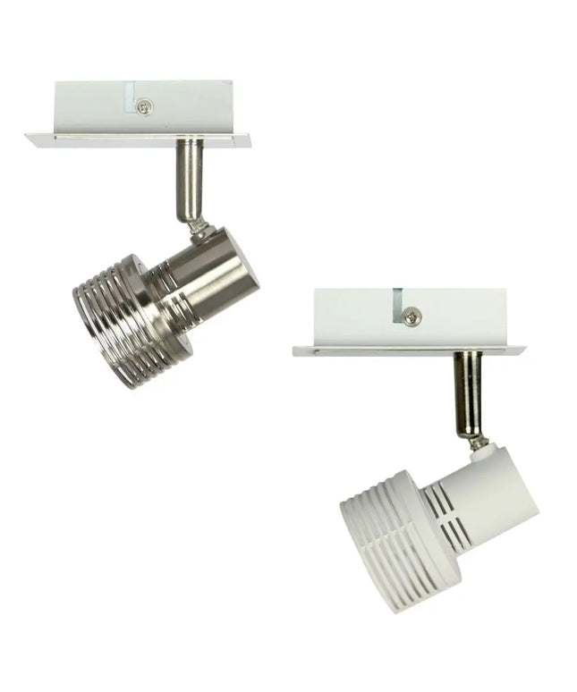 Oriel ZIP 1 - Adjustable Indoor Aluminium Spotlight-SPOTLIGHT-Oriel Lighting