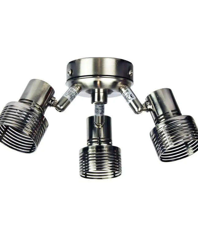 Oriel ZIP 3 - Adjustable Indoor Spotlight for Ceiling Fan-SPOTLIGHT-Oriel Lighting