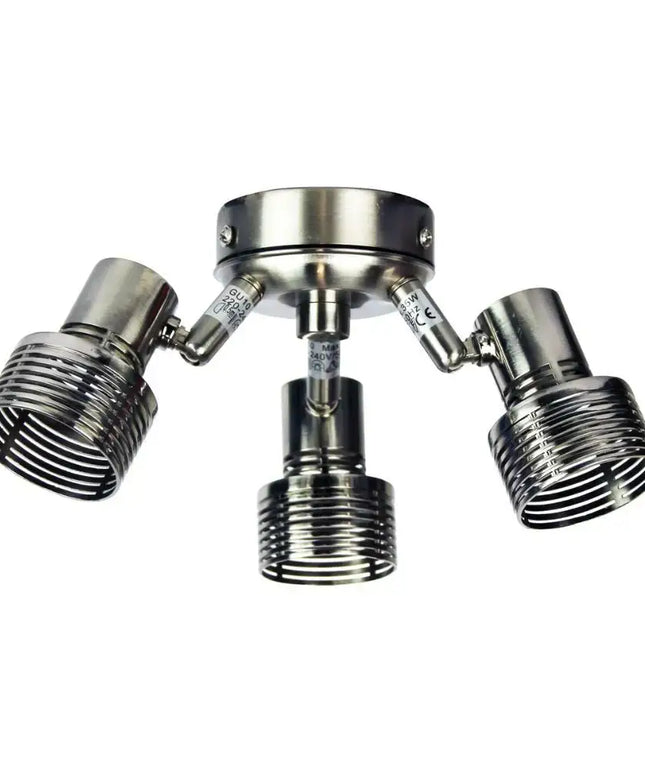 Oriel ZIP 3 - Adjustable Indoor Spotlight for Ceiling Fan-SPOTLIGHT-Oriel Lighting