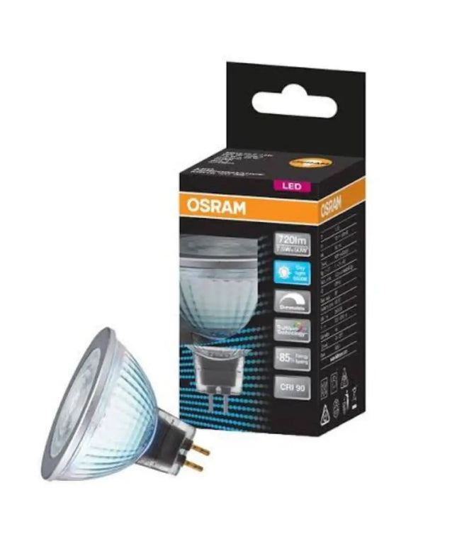 Osram MR16 7.5W LED 12V Globe – 6500K Daylight Dimmable
