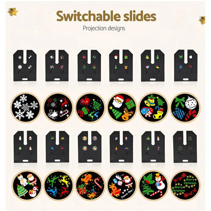 Pattern LED Laser Landscape Projector Light Lamp Christmas Party-Occasions > Lights-Dropli