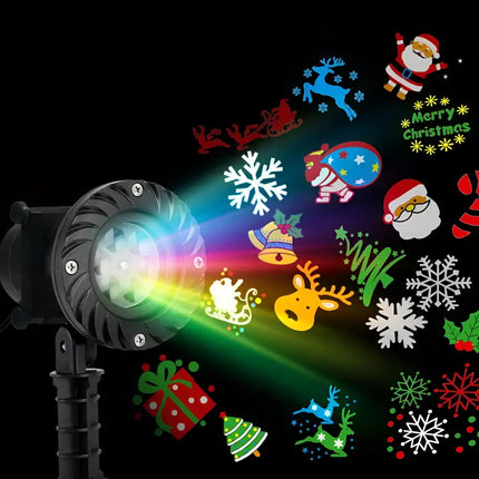 Pattern LED Laser Landscape Projector Light Lamp Christmas Party-Occasions > Lights-Dropli