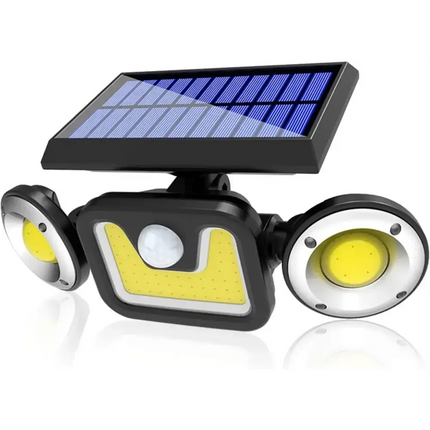 Outdoor Solar Lights with 3 Adjustable Head for Porch Garden Patio Dropli, Home & Garden > Garden Lights, outdoor-solar-lights-with-3-adjustable-head-for-porch-garden-patio