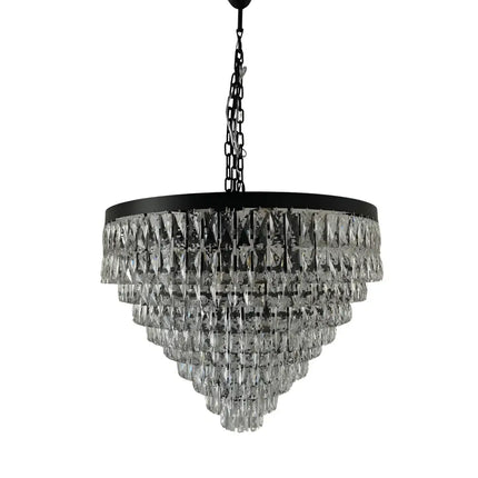 Palais Black 600 12 Light Luxury Crystal Chandelier