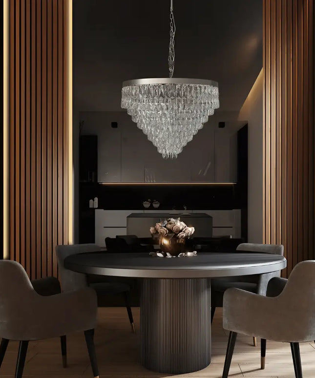 Palais Silver 600 12 Light Luxury Crystal Chandelier