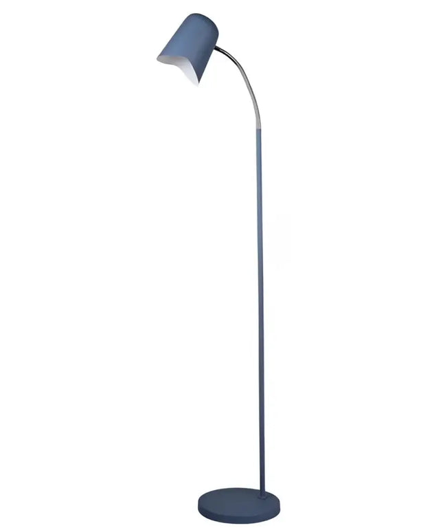 PASTEL Interior Powder Coated Iron Floor Lamp Blue - PASTEL27FL-Floor Lamps-CLA Lighting