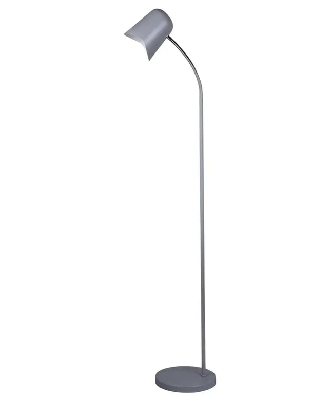 PASTEL Interior Powder Coated Iron Floor Lamp Grey - PASTEL25FL-Floor Lamps-CLA Lighting