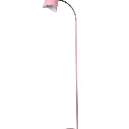 PASTEL Interior Powder Coated Iron Floor Lamp Pink - PASTEL24FL-Floor Lamps-CLA Lighting