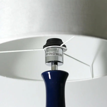 Pattery Barn Table Lamp - Blue - Home & Garden > Lighting