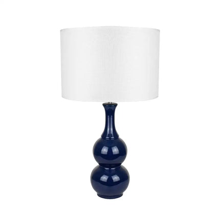 Pattery Barn Table Lamp - Blue - Home & Garden > Lighting