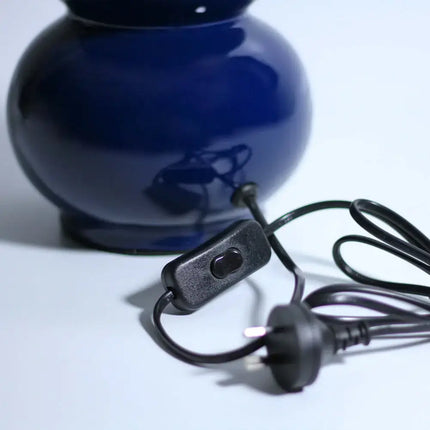 Pattery Barn Table Lamp - Blue - Home & Garden > Lighting