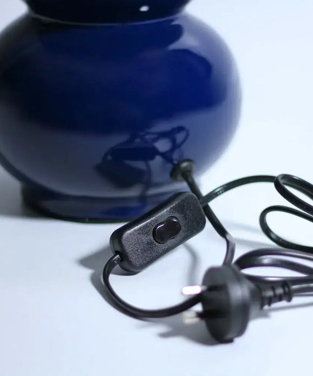 Pattery Barn Table Lamp - Blue - Home & Garden > Lighting