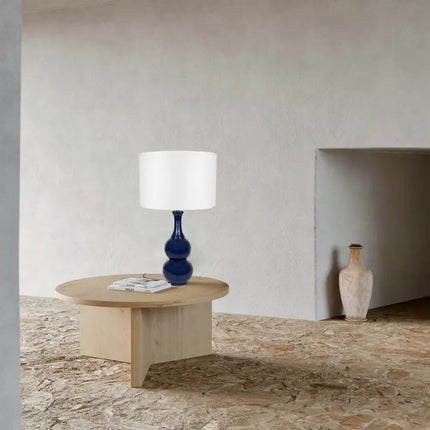 Pattery Barn Table Lamp - Blue - Home & Garden > Lighting