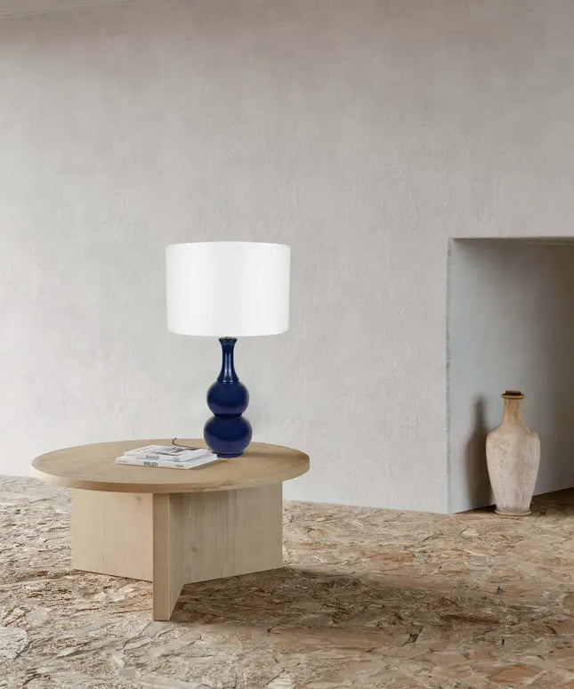 Pattery Barn Table Lamp - Blue - Home & Garden > Lighting