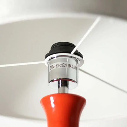 Pattery Barn Table Lamp - Orange - Home & Garden > Lighting