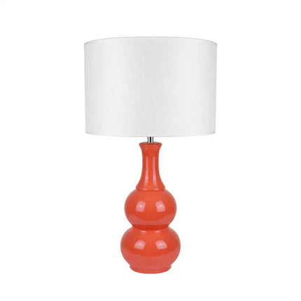 Pattery Barn Table Lamp - Orange - Home & Garden > Lighting