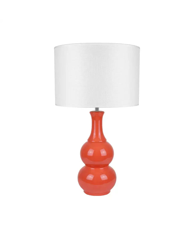 Pattery Barn Table Lamp - Orange - Home & Garden > Lighting