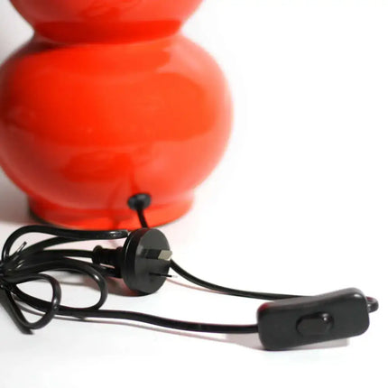 Pattery Barn Table Lamp - Orange - Home & Garden > Lighting