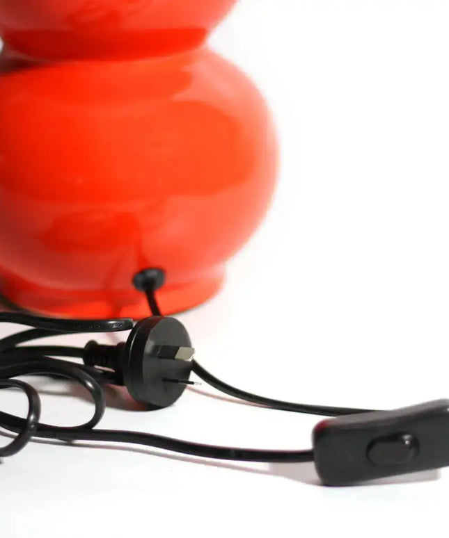 Pattery Barn Table Lamp - Orange - Home & Garden > Lighting