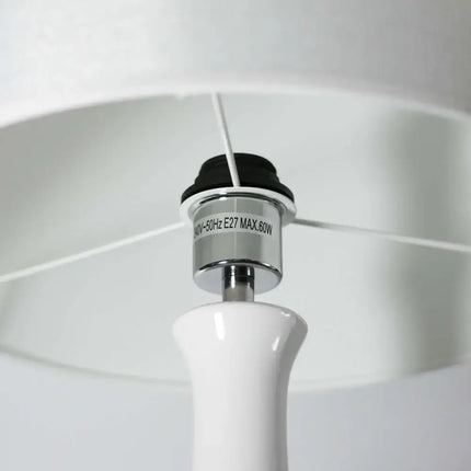 Pattery Barn Table Lamp - White - Home & Garden > Lighting