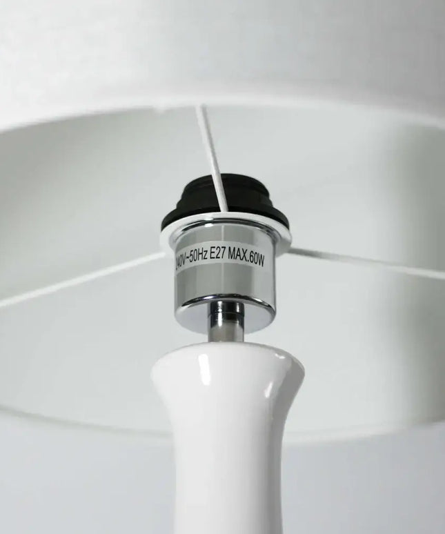 Pattery Barn Table Lamp - White - Home & Garden > Lighting