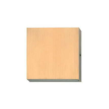 PDL 12V LED Exterior Surface Mounted Square Pillar Wall Light 3W 3000K Bronze IP65 - PDL1SQBRZ-Exterior Wall Lights-CLA Lighting