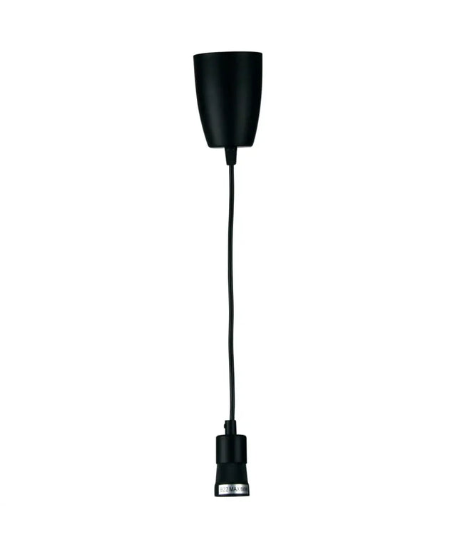 Peg DIY Suspension 1000mm Black - OL2010/100BK-DIY Pendants & Cords-Oriel Lighting