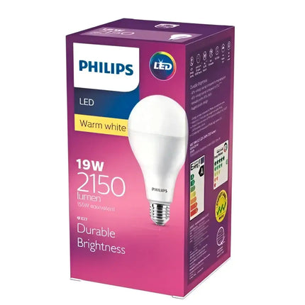 Philips 19W = 160W 2300 Lumen MegaBright LED Bulb-LED Light Bulbs-Philips
