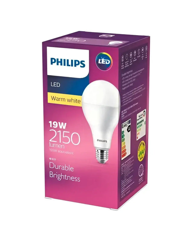 Philips 19W = 160W 2300 Lumen MegaBright LED Bulb-LED Light Bulbs-Philips