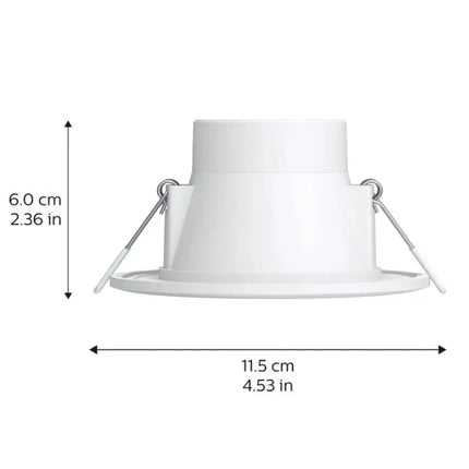 Philips Hue Akari White Colour & Ambience Downlight 90mm - Home & Garden > Lighting > Ceiling Lights
