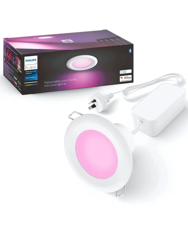Philips Hue Akari White Colour & Ambience Downlight 90mm - Home & Garden > Lighting > Ceiling Lights