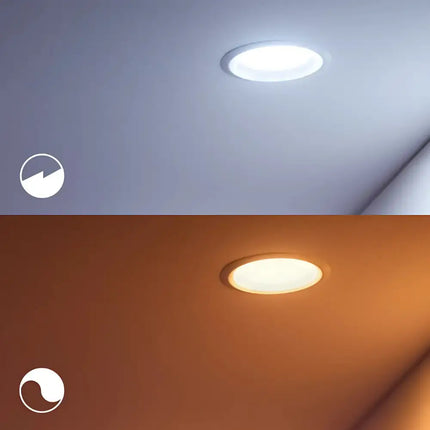 Philips Hue Garnea V2 White Ambiance Downlight 90mm - Home & Garden > Lighting > Ceiling Lights