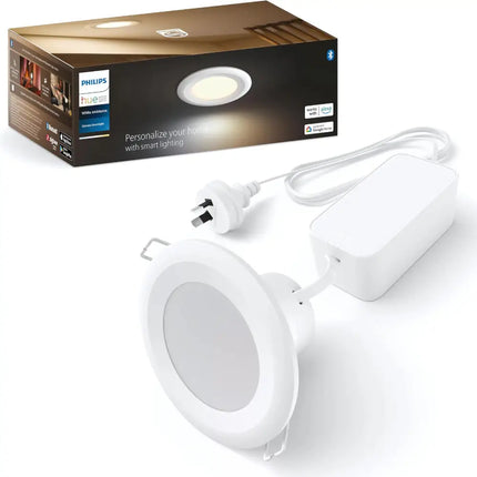 Philips Hue Garnea V2 White Ambiance Downlight 90mm - Home & Garden > Lighting > Ceiling Lights