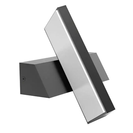 PLANA Exterior LED Adjustable Wall Light Dark Grey 13W 3000K IP65 - PLANA01-Exterior Wall Lights-CLA Lighting