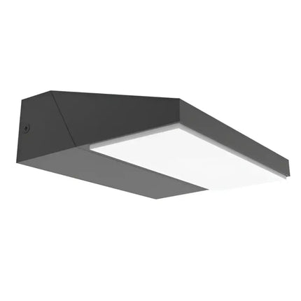 PLANA Exterior LED Adjustable Wall Light Dark Grey 13W 3000K IP65 - PLANA01-Exterior Wall Lights-CLA Lighting