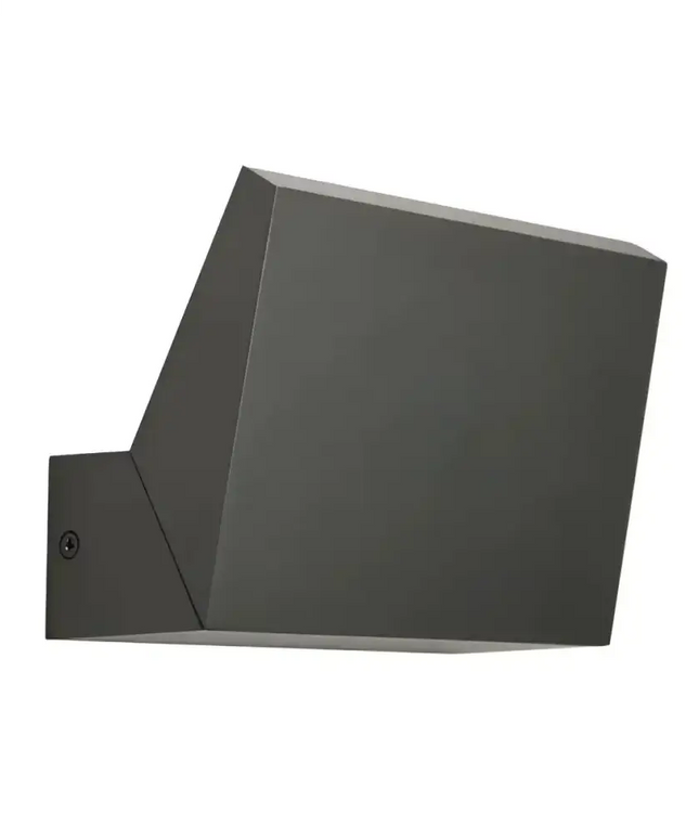 PLANA Exterior LED Adjustable Wall Light Dark Grey 13W 3000K IP65 - PLANA01-Exterior Wall Lights-CLA Lighting