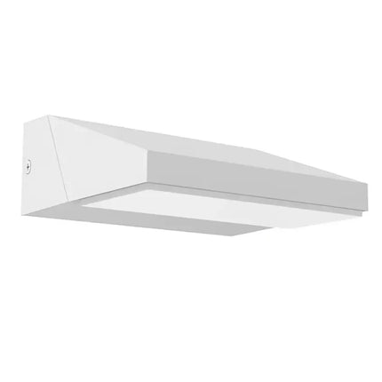 PLANA Exterior LED Adjustable Wall Light White 13W 3000K IP65 - PLANA02-Exterior Wall Lights-CLA Lighting