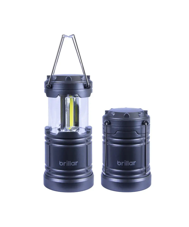 Pop-up Lantern - Gunmetal-Camping Lights & Lanterns-Brillar