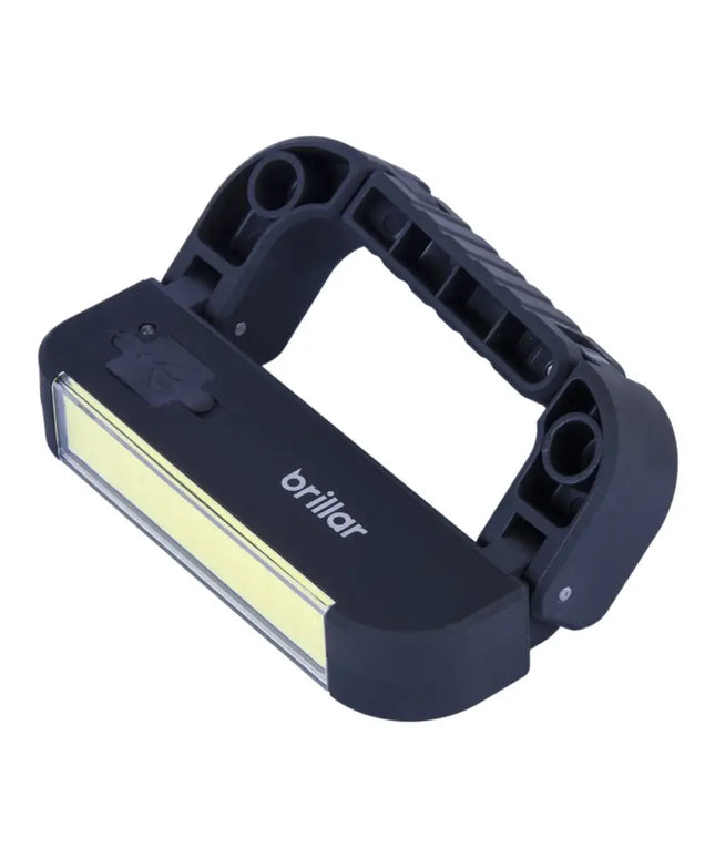 Powerbank Carabiner Torch with Phone charger - Black--Brillar