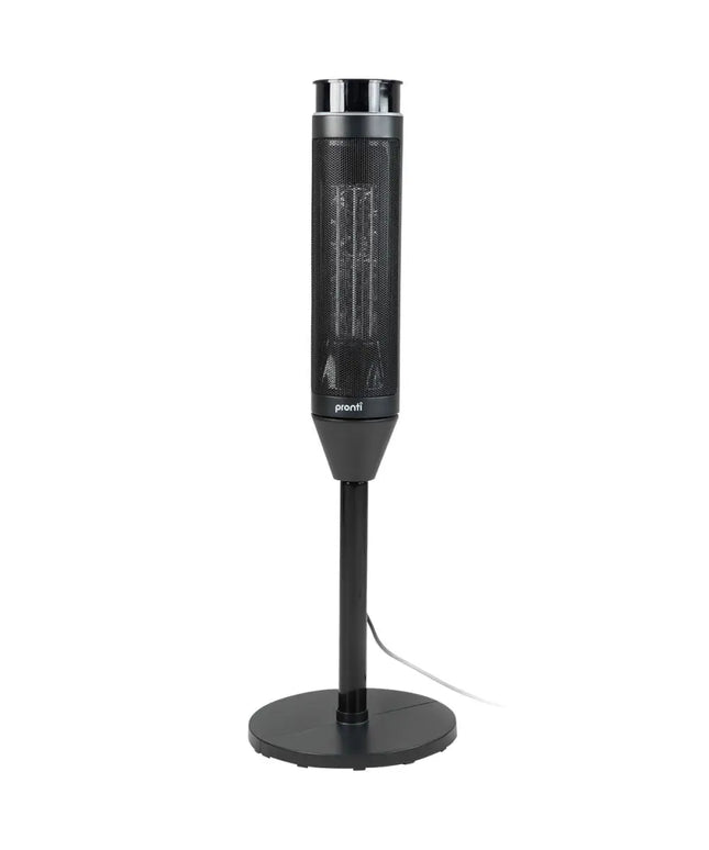 Pronti Electric Tower Heater 2000W Ceramic Portable Remote - Black - Appliances > Heaters