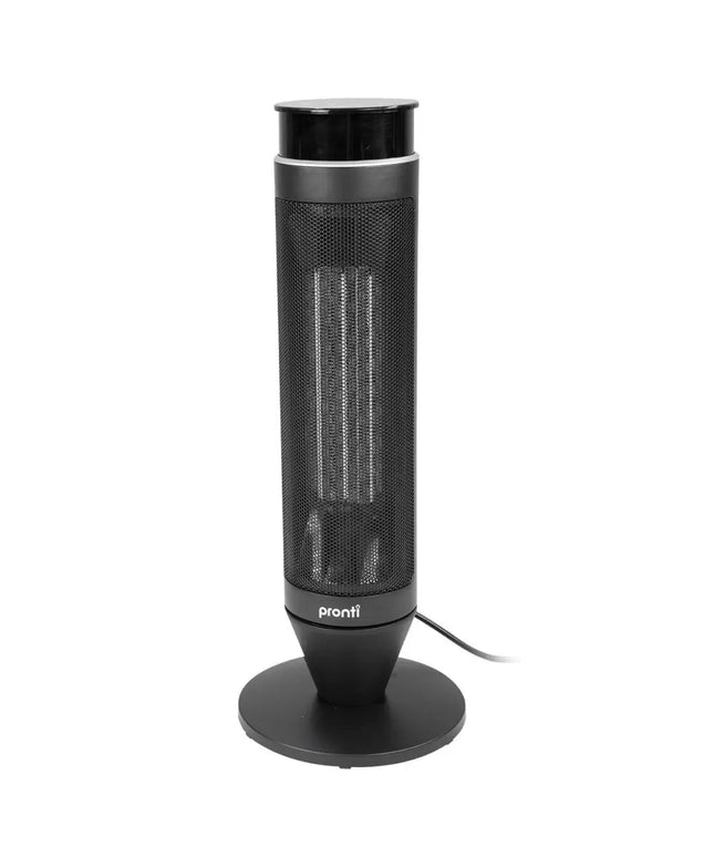 Pronti Electric Tower Heater 2000W Remote Portable - Black - Appliances > Heaters