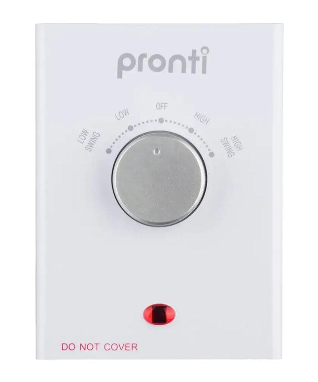 Pronti Electric Tower Heater PTC Ceramic 2000W White - Appliances > Heaters