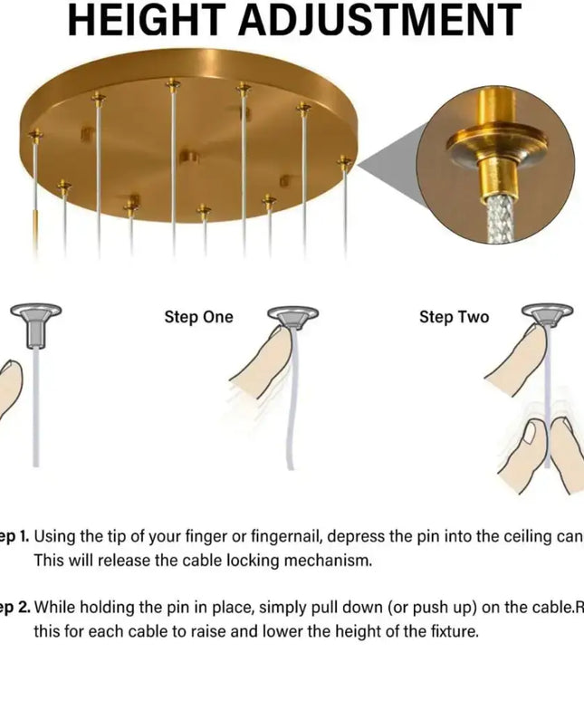 DAINTREE DEW 16-Light Drop Crystal Chandelier Pendant Light-Chandeliers-Dropli