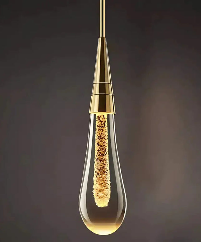 Rayne 1 - Light Drop Crystal Chandelier Pendant Light - Chandeliers - Koala Lamps and Lighting