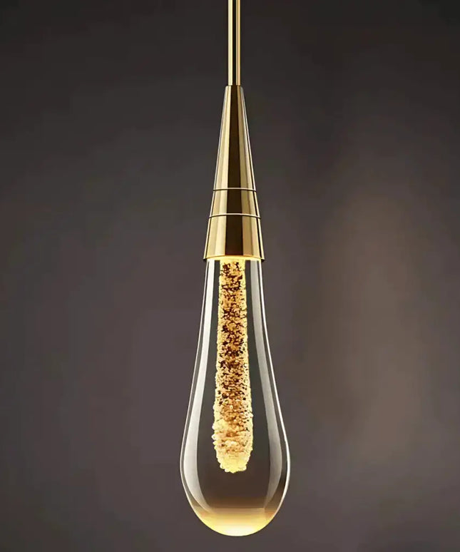 Rayne 1 - Light Drop Crystal Chandelier Pendant Light - Chandeliers - Koala Lamps and Lighting